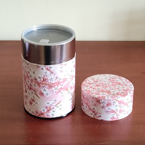 Japanese Tea tin (medium) | Momoiro