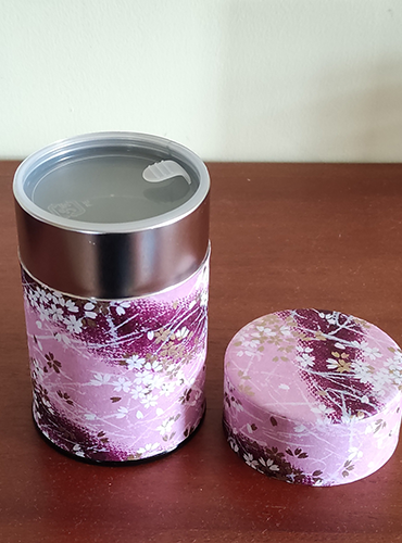 Japanese Tea tin (medium) | Murasaki