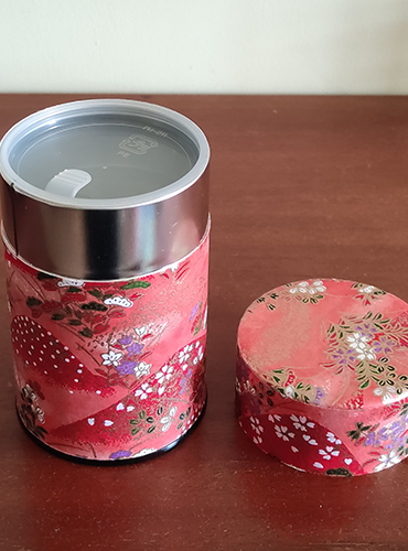 Japanese Tea tin (medium) | Shuiro