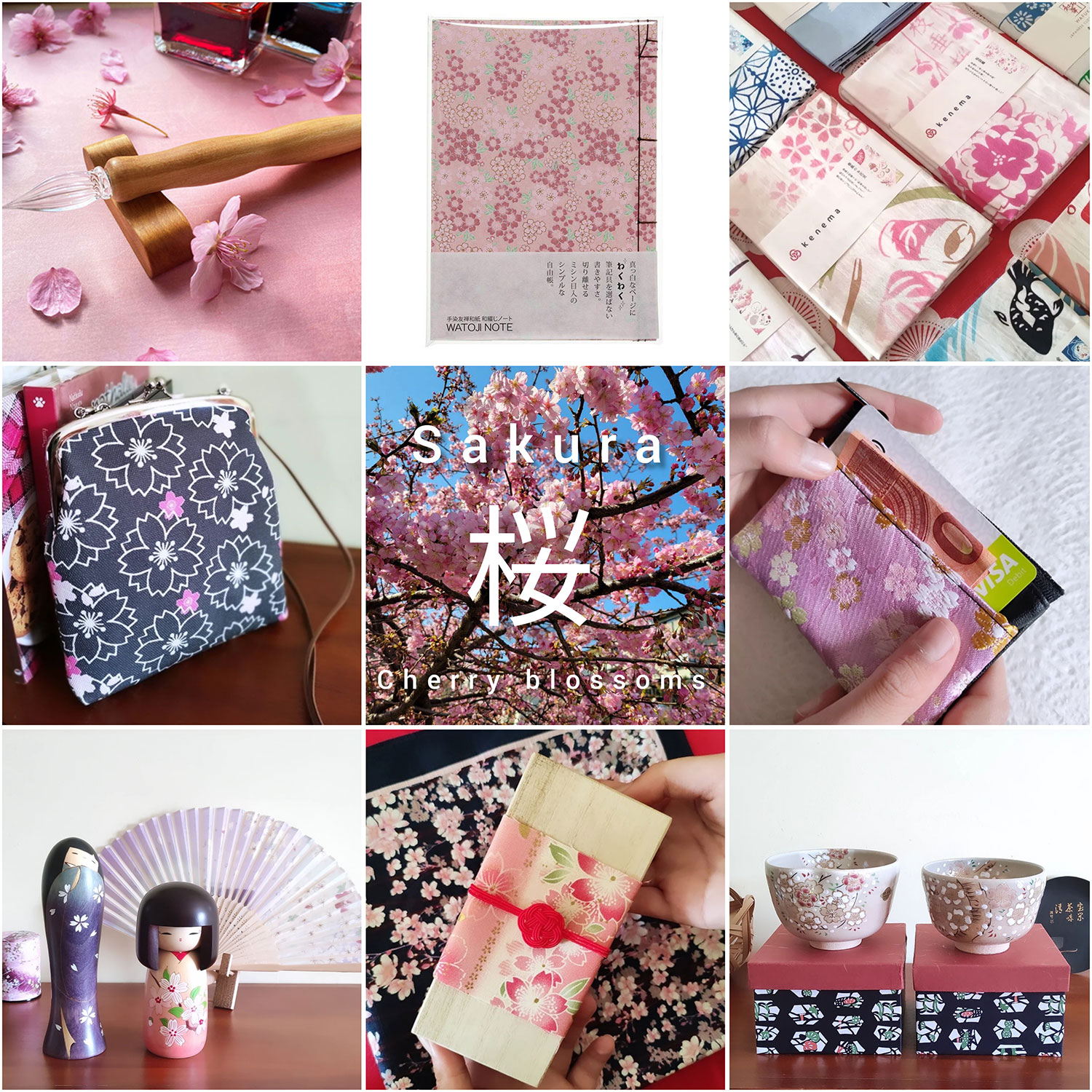 sakura gift cherry blossoms j-okini malta