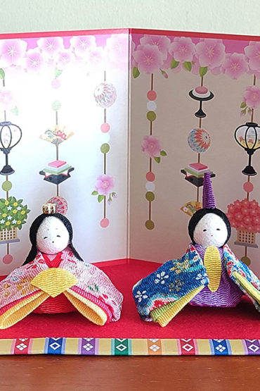 Japanese hina dolls chirimen kyoto Japan j-okini malta