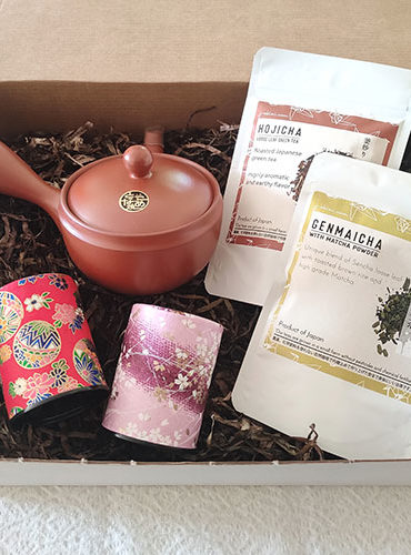 Japanese loose tea gift box j-okini malta