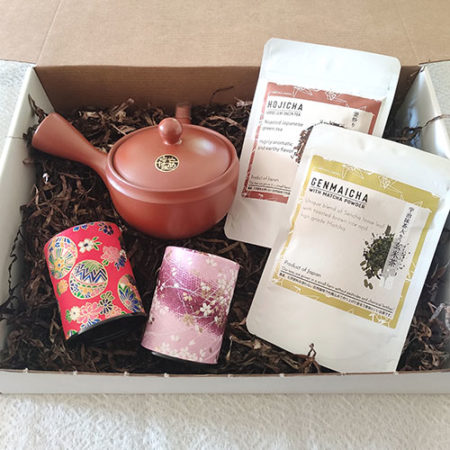 Japanese loose tea gift box j-okini malta