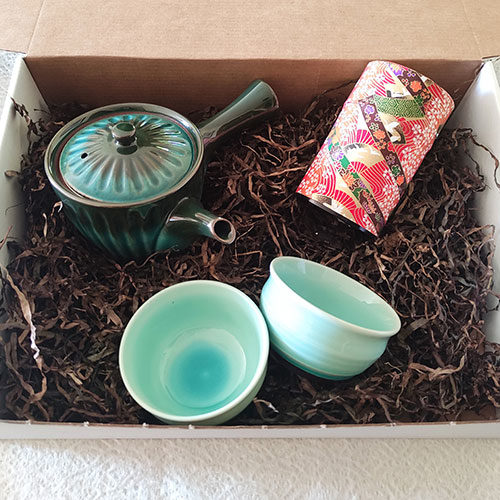 Japanese loose tea gift box