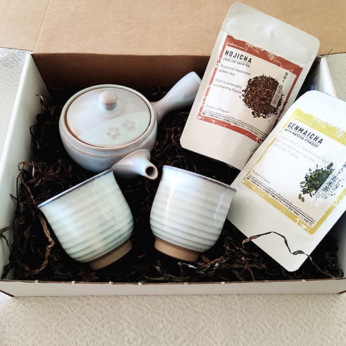 Japanese loose tea gift box