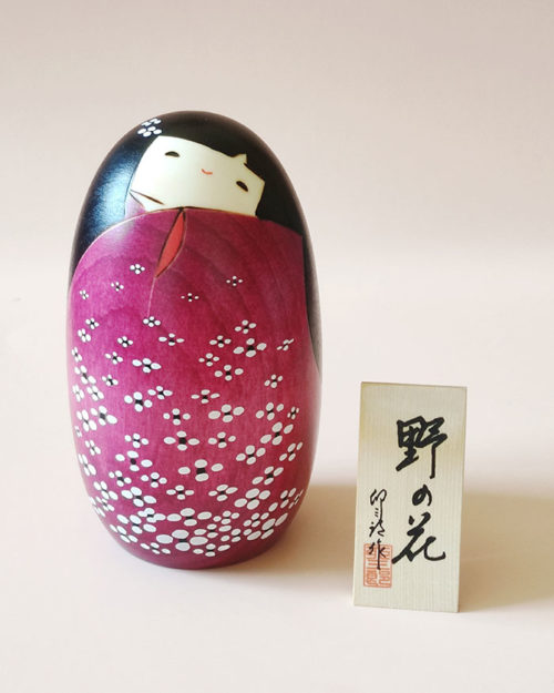 Japanese Kokeshi doll figurines j-okini Malta
