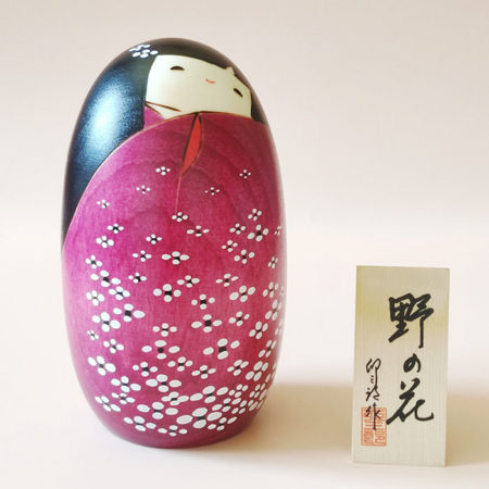 Japanese Kokeshi doll figurines j-okini Malta