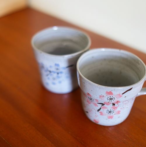 Seiji Sakura Cup Made in Japan Minoware Sakura j-okini malta