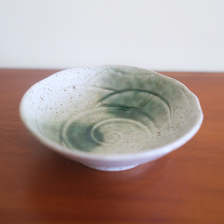 Japanese Shallow Bowl Oribe j-okini malta