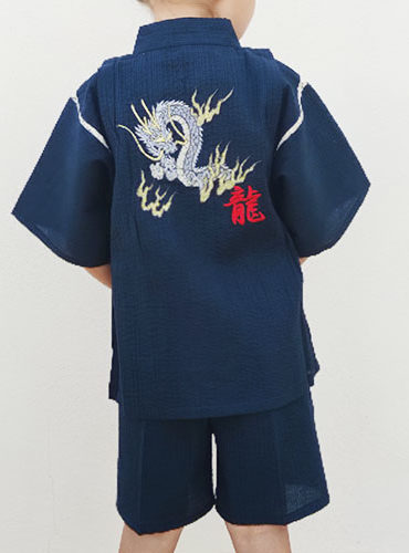 Boy’s Jinbei Japanese clothing Dragon j-okini Malta