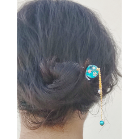 Temari Kanzashi hair stick accessories Japanese products j-okini malta