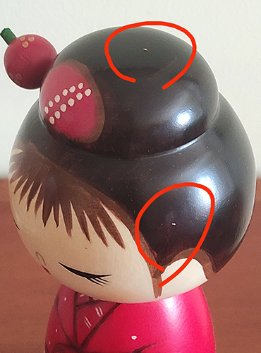 kokeshi doll with discount j-okini malta