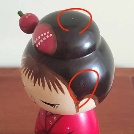 kokeshi doll with discount j-okini malta