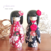 Japanese kokeshi doll Kyo bijin Kyoto Japan j-okini malta