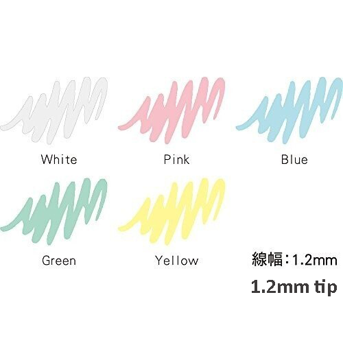 Kuretake ZIG Postchalk Marker Dry-Wipe 5 Colors Set j-okini malta