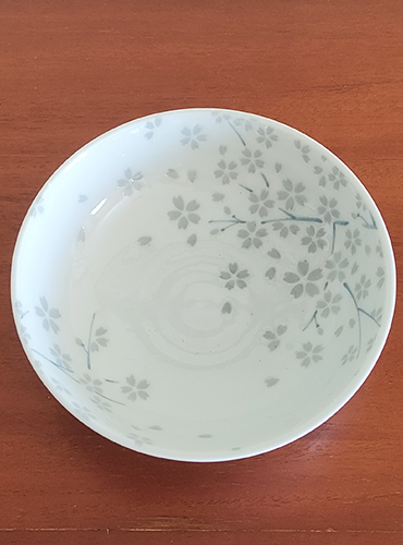 Sakura Bowl White Japanese table ware j-okini malta