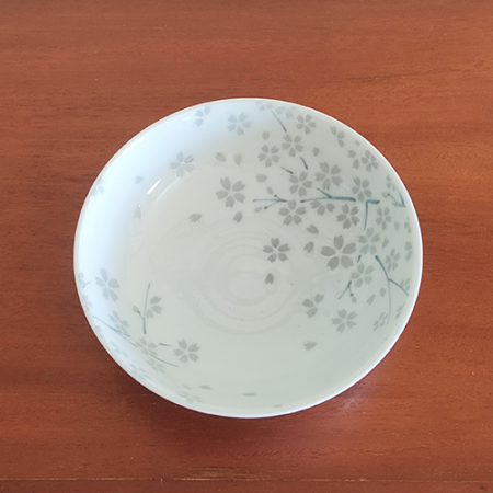 Sakura Bowl White Japanese table ware j-okini malta