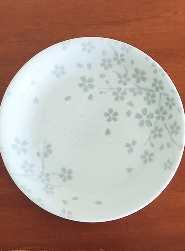 Sakura Plate White