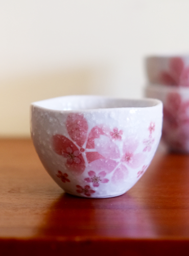 Japanese Sakura Sencha Cup