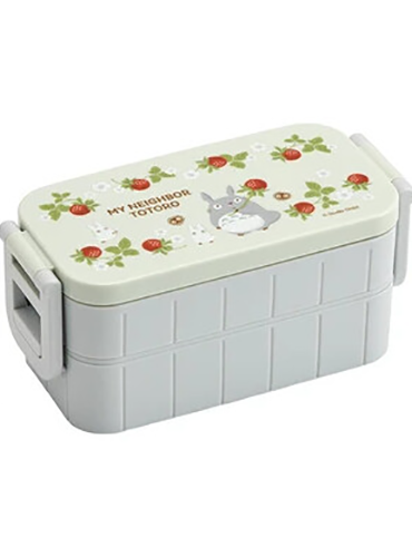 Totoro Bento box Raspberry Two-tier j-okini malta