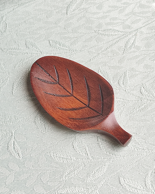 Handmade Wooden Teaspoon Chasaji j-okini malta