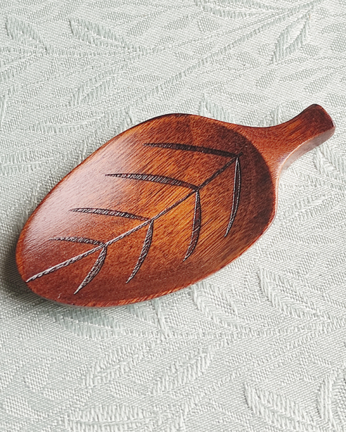 Handmade Wooden Teaspoon Chasaji j-okini malta