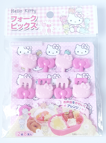 Hello kitty fork picks j-okini malta