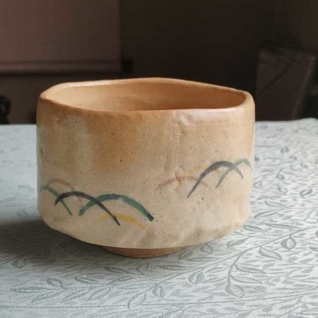 Vintage Handmade Matcha bowl Terashima