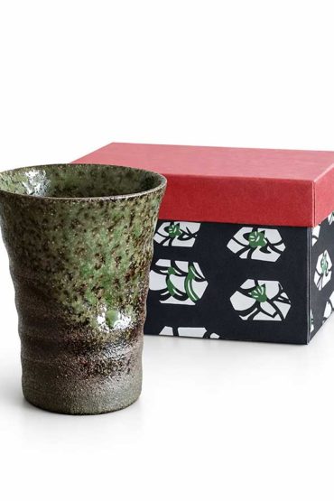 Kiyomizu ware Handmade Beer Cup Ekubo