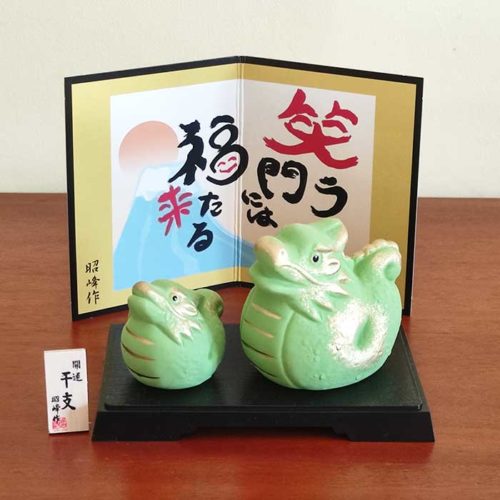 Japanese Zodiac Dragon Ornament | Oyako j-okini malta