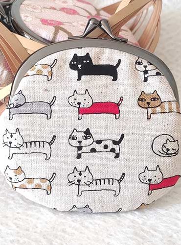 Gamaguchi Wallet Cat