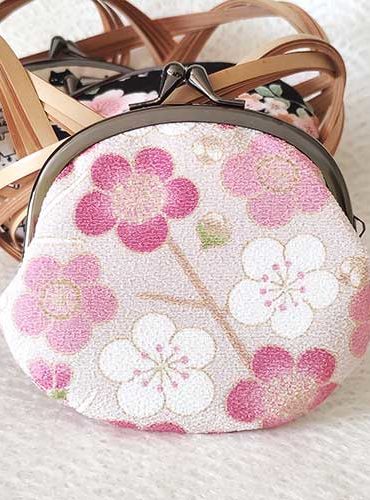 Gamaguchi Wallet Ume Pink Gamaguchi Wallet Ume Pink
