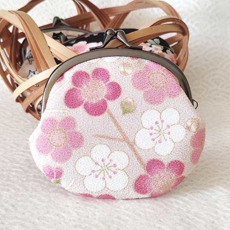 Gamaguchi Wallet Ume Pink