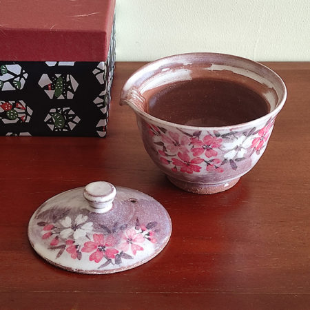 Handmade Hohin Teapot Akebono Sakura j-okini malta