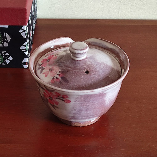 Handmade Hohin Teapot Akebono Sakura j-okini malta