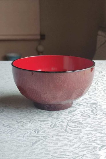 Japanese Lacquerware Soup Bowl | Kikko j-okini malta
