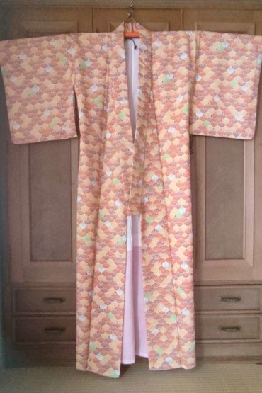 Vintage Kimono Silk Kiku