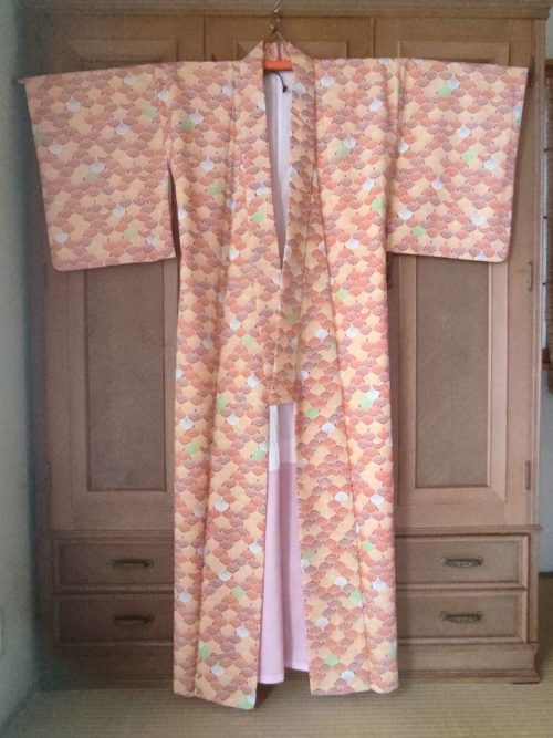 Vintage Kimono Silk Kiku