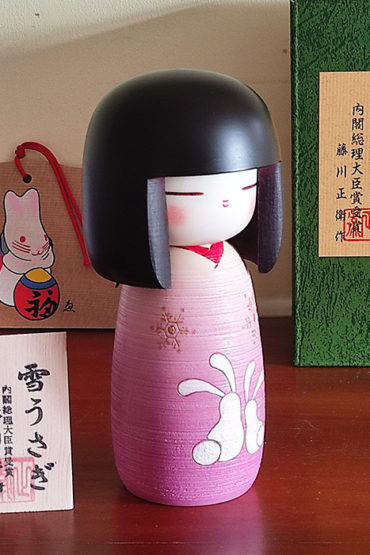 Kokeshi doll Yuki Usagi j-okini malta