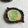 Shigaraki ware leaf shape plate j-okini malta