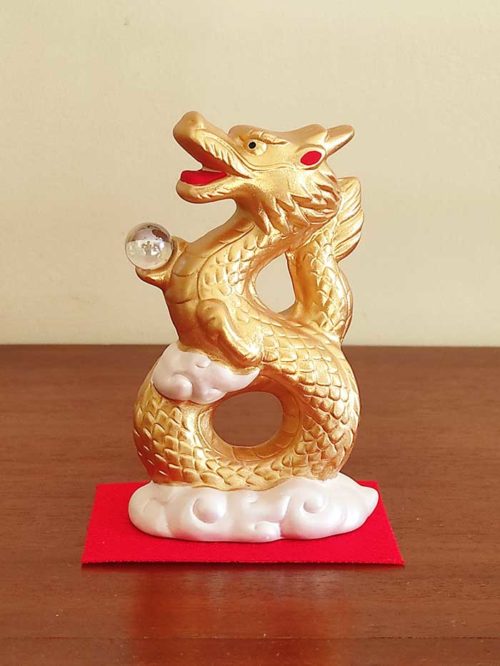 Japanese Zodiac Dragon Ornament | Rising Dragon