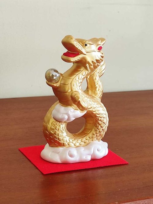 Japanese Zodiac Dragon Ornament | Rising Dragon