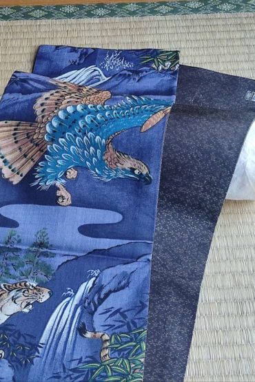 Handamde Kimono Scarf Wool | Tora & Taka