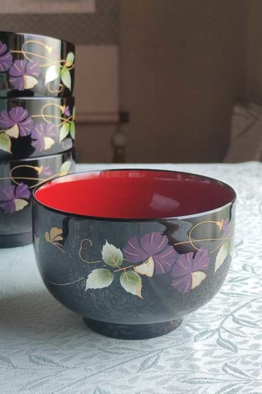 Japanese Lacquerware Soup Bowl | Nonohan
