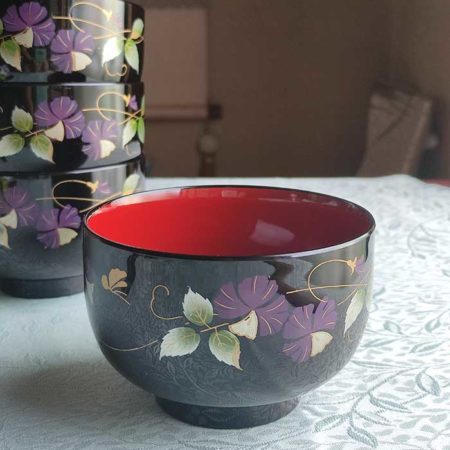 Japanese Lacquerware Soup Bowl | Nonohan
