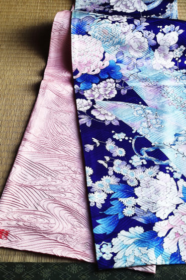 Handmade Kimono Silk Scarf | Botan