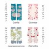 Birth Month Flower Tabi Socks