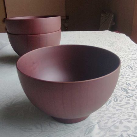 Japanese Wooden Soup Bowl | Mangetsu