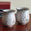 Handmade Yunomi Tea Cups Pair Icchin Sakura j-okini Malta