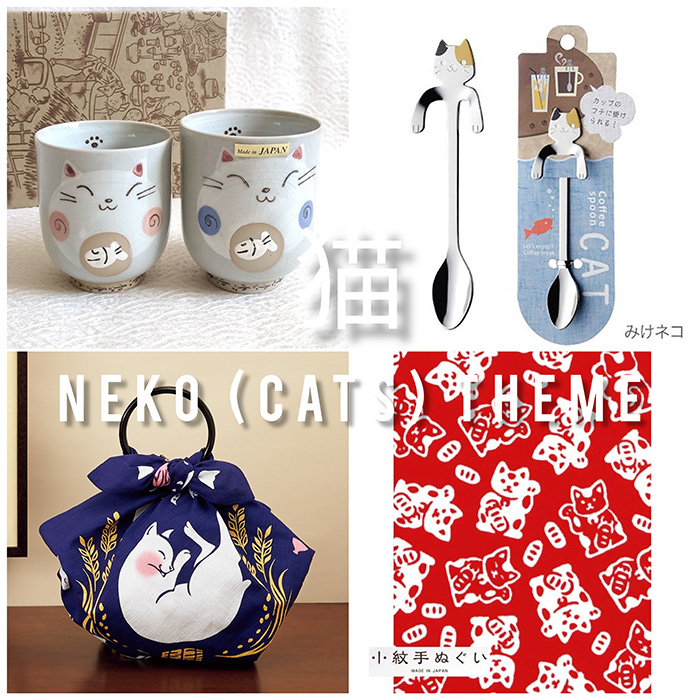Neko cats theme products j-okini malta